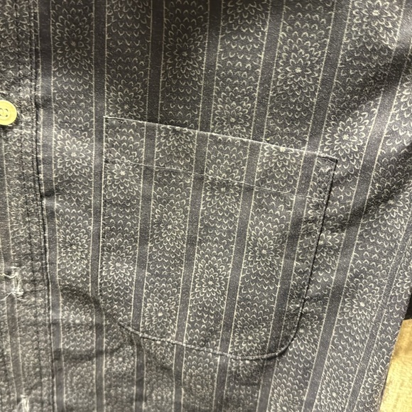 General Quarters printed stripe short sleeve shirt - Picture 3 of 3